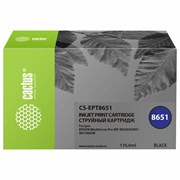 Картридж струйный CACTUS (CS-EPT8651) для Epson WF5190/5690, черный 101010364177