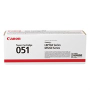 Картридж лазерный CANON (051) i-SENSYS LBP162dw/MF264dw/267dw/269dw, ресурс 1700 страниц, оригинальный, 2168C002 101010363226