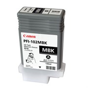 Картридж струйный CANON (PFI-102МBK) iPF500/510/F600/605/610/650/655/700, матовый, черный, оригинальный, 130 мл, 0894B001 101010361554