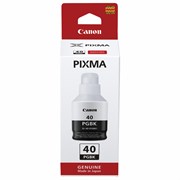 Чернила CANON (GI-40BK) для СНПЧ Pixma G5040/G6040/GM2040, черные, ресурс 6000 страниц, оригинальные, 3385C001 101010363617