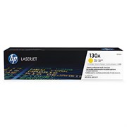 Картридж лазерный HP (CF352A) ColorLaserJet M176n/M177fw, №130A, желтый, оригинальный, ресурс 1000 страниц 101010361274