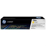 Картридж лазерный HP (CE312A) CLJ CP1025/CP1025NW, №126A, желтый, оригинальный, ресурс 1000 страниц 101010360879