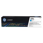 Картридж лазерный HP (CF351A) ColorLaserJet M176n/M177fw, №130A, голубой, оригинальный, ресурс 1000 страниц 101010361273