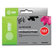 Картридж струйный CACTUS (CS-PFI107M) для CANON PF680/685/780/785, пурпурный 101010362790