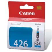 Картридж струйный CANON (CLI-426C) Pixma MG5140/MG5240/MG6140/MG8140, голубой, оригинальный, 446 стр, 4557B001 101010360866