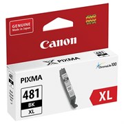 Картридж струйный CANON (CLI-481BK XL) для PIXMA TS704/TS6140, черный, ресурс 3998 страниц, оригинальный, 2047C001 101010363217