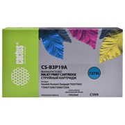 Картридж струйный CACTUS (CS-B3P19A) для HP DesignJet T920/T1500, голубой 101010363692