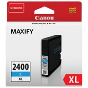 Картридж струйный CANON (PGI-2400XLС) iB4040/MB5040/MB5340, голубой, оригинальный, ресурс 1500 стр., 9274B001 101010362102