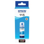 Чернила EPSON 115 (C13T07D24A) для СНПЧ L8160/L8180, голубые, объем 70 мл, ОРИГИНАЛЬНЫЕ 101010364020