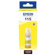 Чернила EPSON 115 (C13T07D44A) для СНПЧ L8160/L8180, желтые, объем 70 мл, ОРИГИНАЛЬНЫЕ 101010364022