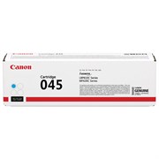 Картридж лазерный CANON (045C) MF635/633/631/LBP 611/613, голубой, ресурс 1300 стр., оригинальный, 1241C002 101010362919