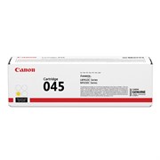 Картридж лазерный CANON (045Y) MF635/633/631/LBP 611/613, желтый, ресурс 1300 стр., оригинальный, 1239C002 101010362921