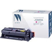 Картридж лазерный NV PRINT (NV-CE403A) для HP LaserJet Pro M570dn/M570dw, пурпурный, ресурс 6000 стр. 101010362226