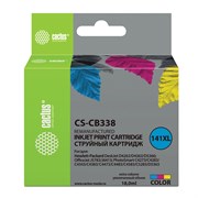 Картридж струйный CACTUS (CS-CB338) для HP OfficeJet J5700/Deskjet D4200, цветной 101010361874