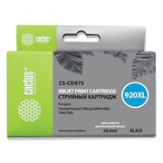 Картридж струйный CACTUS (CS-CD975) для HP Officejet 6000/6500/7000, черный 101010361840