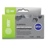 Картридж струйный CACTUS (CS-EPT0731) для EPSON Stylus С79/СХ3900/4900/5900/7300, черный 101010361927