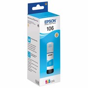 Чернила EPSON 106 (C13T00R240) для СНПЧ L7160/L7180, голубые, ОРИГИНАЛЬНЫЕ 101010363591