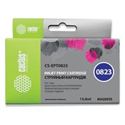 Картридж струйный CACTUS (CS-EPT0823) для EPSON Stylus R270/R390/ RX590, пурпурный 101010361958