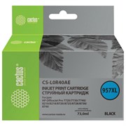 Картридж струйный CACTUS (CS-L0R40AE) для HP OfficeJet 8210/8218/8720/8725/8730, черный 101010363643