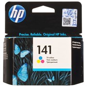 Картридж струйный HP (CB337HE) DJ C4283/C5283/D5363/Officejet J5783 и др, №141, цветной, оригинальный 101010360570