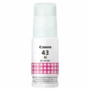 Чернила CANON (GI-43M) для СНПЧ Pixma G540 / G640, пурпурные, 8000 стр., оригинальные, 4680C001 101010364292