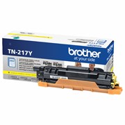 Картридж лазерный BROTHER (TN217Y) HLL3230CDW/DCPL3550CDW/MFCL3770CDW, желтый, оригинальный, ресурс 2300 страниц 101010363559