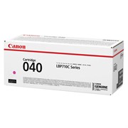 Картридж лазерный CANON (040M) i-SENSYS LBP710Cx/LBP712Cx, оригинальный, пурпурный, ресурс 5400 страниц, 0456C001 101010362357