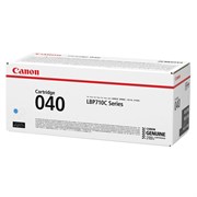 Картридж лазерный CANON (040С) i-SENSYS LBP710Cx/LBP712Cx, оригинальный, голубой, ресурс 5400 страниц, 0458C001 101010362356