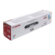 Картридж лазерный CANON (729C) LBP7010C/7018C, голубой, ресурс 1000 страниц, оригинальный, 4369b002 101010361543