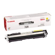 Картридж лазерный CANON (729Y) LBP7010C/7018C, желтый, ресурс 1000 страниц, оригинальный, 4367b002 101010361545