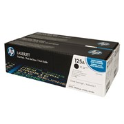 Картридж лазерный HP (CB540AD) ColorLJ CP1215 и др, №125A, черный, оригинальный, КОМПЛЕКТ 2 шт., ресурс 2х2200 страниц 101010361442