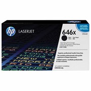 Картридж лазерный HP (CE264X) ColorLaserJet CM4540, №646X, черный, оригинальный, ресурс 17 000 страниц 101010363374