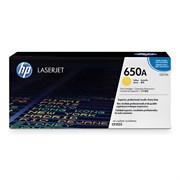 Картридж лазерный HP (CE272A) Color LaserJet Enterprise CP5525, №650A, желтый, оригинальный, ресурс 15000 страниц 101010361223