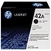 Картридж лазерный HP (Q5942А) LaserJet 4250/4350 и другие, №42А, оригинальный, ресурс 10000 страниц, Q5942A 101010360485