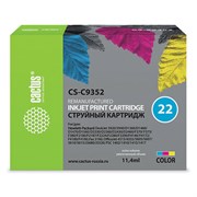 Картридж струйный CACTUS (CS-C9352) для HP Deskjet F2280/Officejet J3680, цветной 101010361855