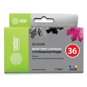 Картридж струйный CACTUS (CS-CLI36) для CANON PIXMA iP100, цветной 101010362762