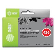 Картридж струйный CACTUS (CS-CLI426M) для CANON Pixma MG5140/5240/6140/8140, пурпурный 101010362006