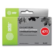 Картридж струйный CACTUS (CS-CLI471XLBK) для CANON PIXMA MG5740/6840/7740, черный 101010362776