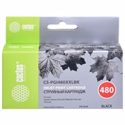 Картридж струйный CACTUS (CS-PGI480XXLBK) для Canon Pixma TR7540/TR8540/TS6140/TS8140, черный 101010364184