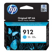 Картридж струйный HP (3YL77AE) для HP OfficeJet Pro 8023, №912 голубой, ресурс 315 страниц, оригинальный 101010363468