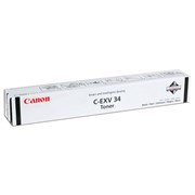 Тонер CANON (C-EXV34BK) iR C9060/C9065/C9070, черный, оригинальный, ресурс 23000 страниц, 3782B002 101010320715