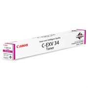 Тонер CANON (C-EXV34M) iR C9060/C9065/C9070, пурпурный, оригинальный, ресурс 16000 страниц, 3784B002 101010320717