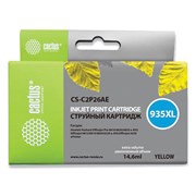 Картридж струйный CACTUS (CS-C2P26AE) для HP Officejet Pro 6830/6230, желтый 101010362831