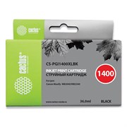 Картридж струйный CACTUS (CS-PGI1400XLBK) для CANON МВ2040/МВ2340, черный 101010362766