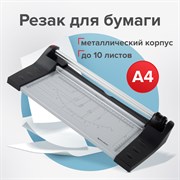 Резак роликовый BRAUBERG EXTRA A4, до 10 л, длина реза 320 мм, металлическое основание, 532325 101010532325