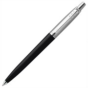 Ручка шариковая PARKER "Jotter Orig Black", корпус черный, детали нержавеющая сталь, синяя, RG0033010 101010143865