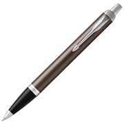 Ручка шариковая PARKER "IM Core Dark Espresso CT", корпус кофейный лак, хромированные детали, синяя, 1931671 101010142545