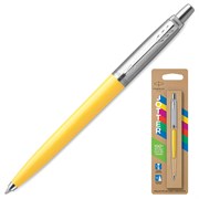 Ручка шариковая PARKER "Jotter Orig Yellow", корпус желтый, нержавеющая сталь, блистер, синяя, 2076056 101010143862