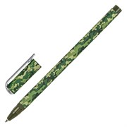 Ручка шариковая BRAUBERG SOFT TOUCH STICK "KHAKI", СИНЯЯ, мягкое покрытие, узел 0,7 мм, 143703 101010143703