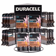 Дисплей для размещения товара настольный поворотный DURACELL, 2х2х3 крючка, 70000269 101010503649